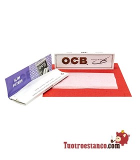 Papel OCB Blanco Extra Largo de 110 mm