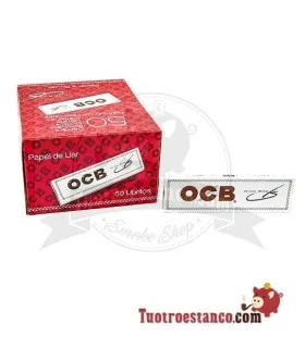 OCB White King Size Slim Paper, 50 booklets