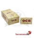 Papel OCB Orgânico nº 4 com janela dupla de 70 mm, 25 livretos.