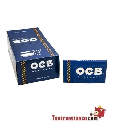 OCB Ultimate Double Window Paper 70 mm - 25 booklets