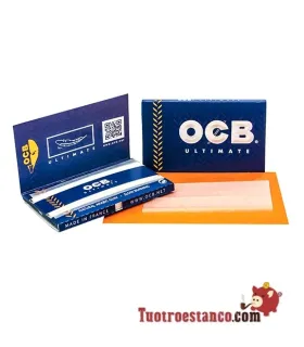 OCB Ultimate Doppelfensterpapier mit 70 mm, 100-Blatt-Heft.