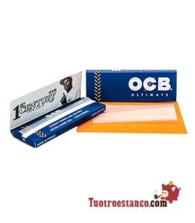 Papel OCB Ultimate Nº 8 de 70 mm, librito de 50 hojas.