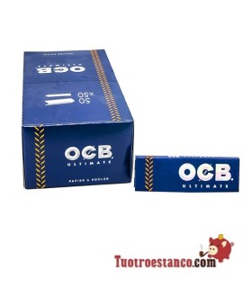 Papel OCB Ultimate Nº 8 de 70 mm - 50 libritos