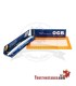 OCB Ultimate King Size paper of 110 mm of 32 sheets.