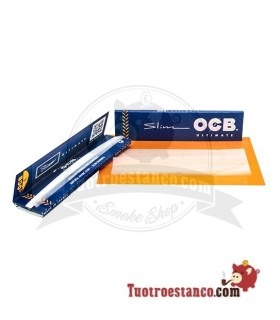 OCB Ultimate King Size paper of 110 mm of 32 sheets.
