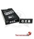 OCB Premium Preto 1 1/4 Papel 78 mm, 25 livretos