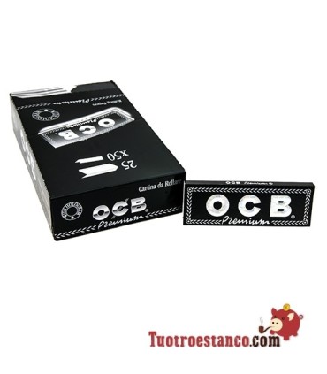 Papier OCB Premium 1 1/4-78 mm - 25 livrets