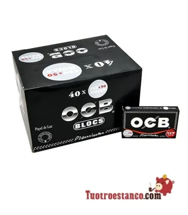 OCB Premium 300 78 mm Papier, 40 Broschüren