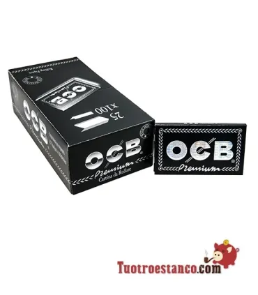 OCB Premium Doppelfensterpapier Nr. 4 von 70 mm, 25 Broschüren