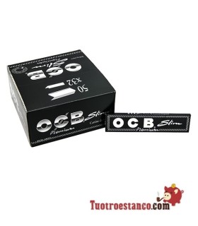 Papel OCB Premium Slim de 110 mm - 50 libritos