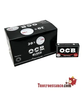 OCB Premium 500 paper of 78 mm - 20 booklets of 500 papers each.