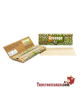 Papel de liar 1 1/4 mide 78 mm x 38mm. 100% natural.