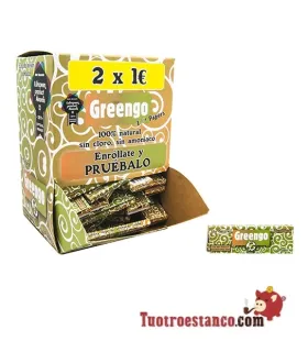 Greengo 1 1/4 Ausstellungsstand 78 mm, 100 Broschüren
