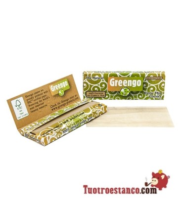 Papel Greengo Regular Extra Thin de 70 mm, librito de 50 hojas.