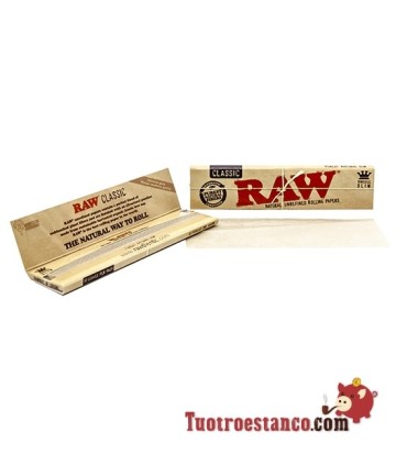 Papel Raw King Size de 110 mm