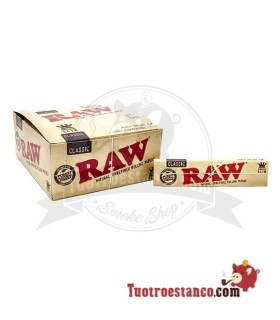 Papel RAW King tamanho 110mm, 50 livretos