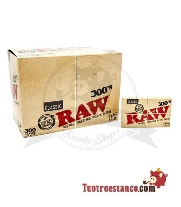 Carta CRUDO 300 78 mm - 40 libretti