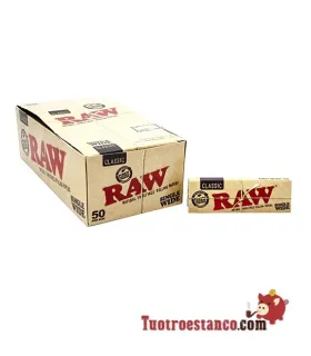 Papel RAW nº 8 70 mm, 50 livretos