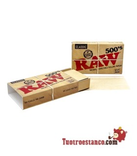 Papel RAW 500 de 78 mm