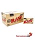 Papel RAW 500 de 78 mm - 20 libritos