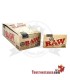 Papier RAW double fenêtre 70 mm, 25 brochures