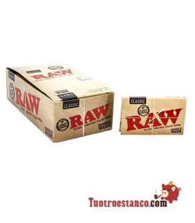 Papel RAW Doble Ventana de 70 mm - 25 libritos