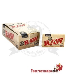 Papel RAW de dupla janela de 70 mm, 25 livretos
