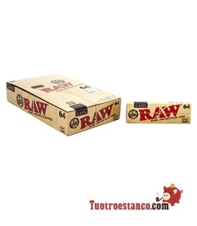 Papel RAW 1 1/4 (64 hojas)(1x24)