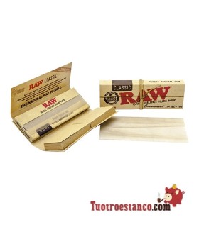 Papel Raw 1 1/4 78 mm + tips