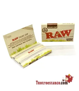 Papier organique RAW double fenêtre 70 mm