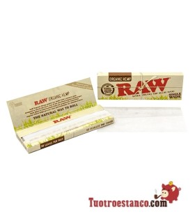 Papel Raw orgánico corto 70 mm