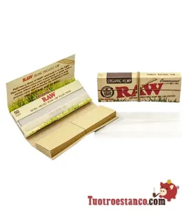 Papier RAW organique 1 1/4 de 78 mm + Pointes.