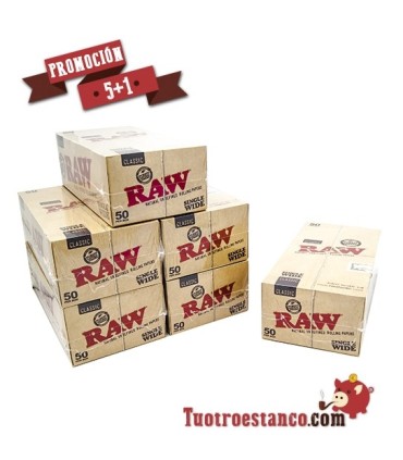 PROMOTION 5+1 Papier BRUT Nº8 5 cartons + 1 Gratuit - 300 livrets