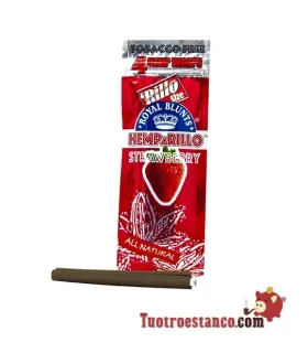 Royal Blunt Aardbeiensmaak Henneppapier - 4u