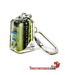 Keychain Acrylique avec le Billet de 100$