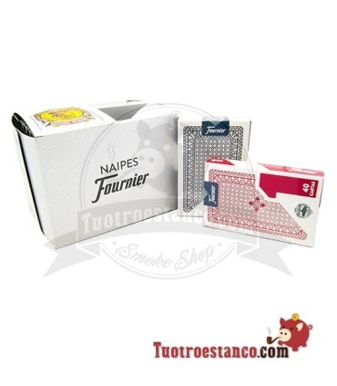 Baraja Española Nº 1 Fournier de 40 cartas, caja de 12 barajas.