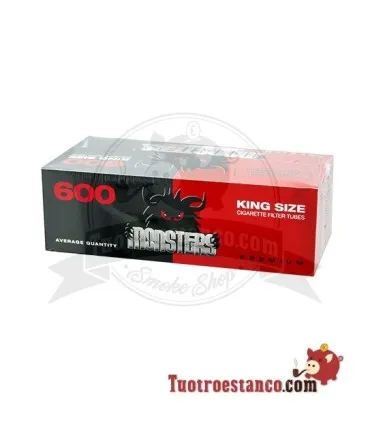 Monster King Size Tubes 1 box of 600 tubes