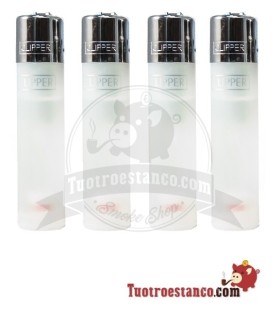 Tondeuse translucide blanche