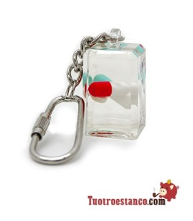 Keychain avec de l'Acrylique Plaquettes