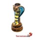 Bong Cerámica Cobra Marron 22 cm
