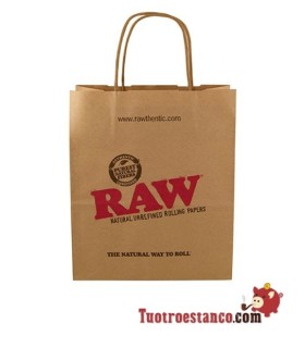 Sac de papier de Raw 26 cm x 23 cm
