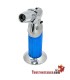 Encendedor Soplete Jobon Azul y Plata