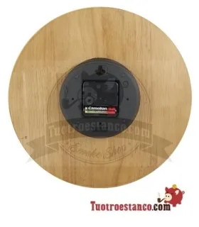 Reloj de madera Raw