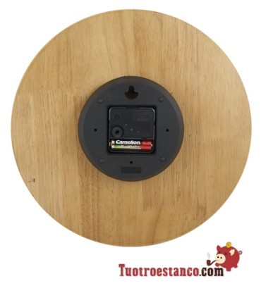 Reloj de madera Raw
