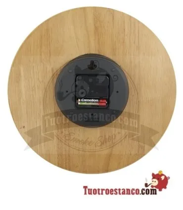 Reloj de madera Raw