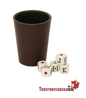Fournier Pokerpokal + Würfel