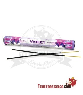 Parfum d'encens de Violette 20 bâtons