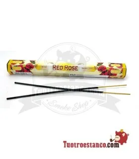 Profumo di rosa rossa incenso 20 canne