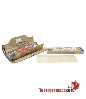 King Size Ultra Fino Marrom Smoking Papel + Dicas