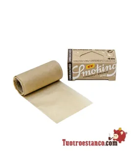 Rauchende dünnste braune ultrafeine Papierrolle 4 m